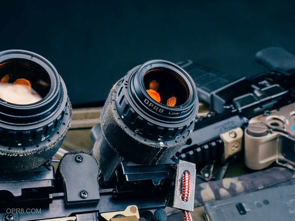 The OPR8 Low Profile Half-Amber Filter